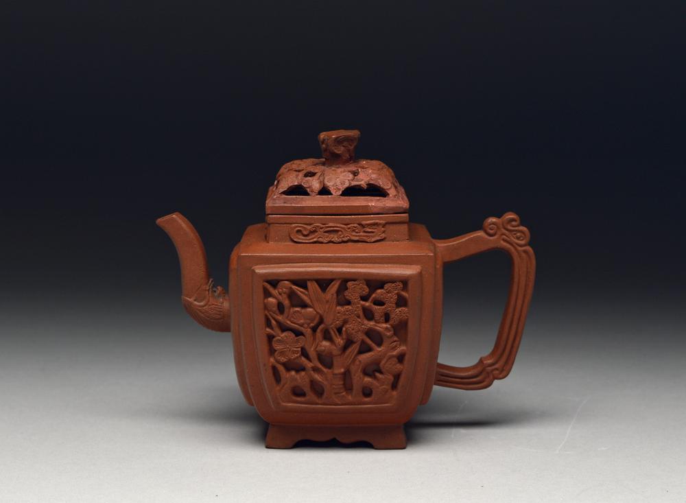 图片[1]-teapot; lid BM-Franks.931-China Archive